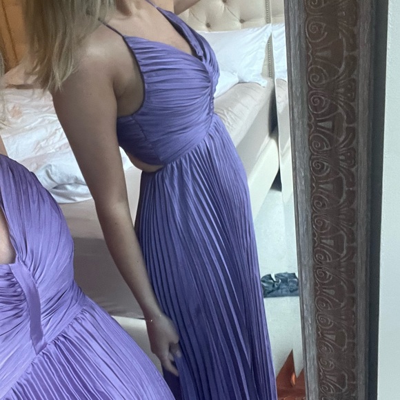 Purple evening gown Minuet size Small - Picture 4 of 5